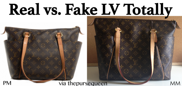 Spot Replica Louis Vuitton Bags: Authentic vs. Replica Monogram Totally Buying Guide – Authentic ...