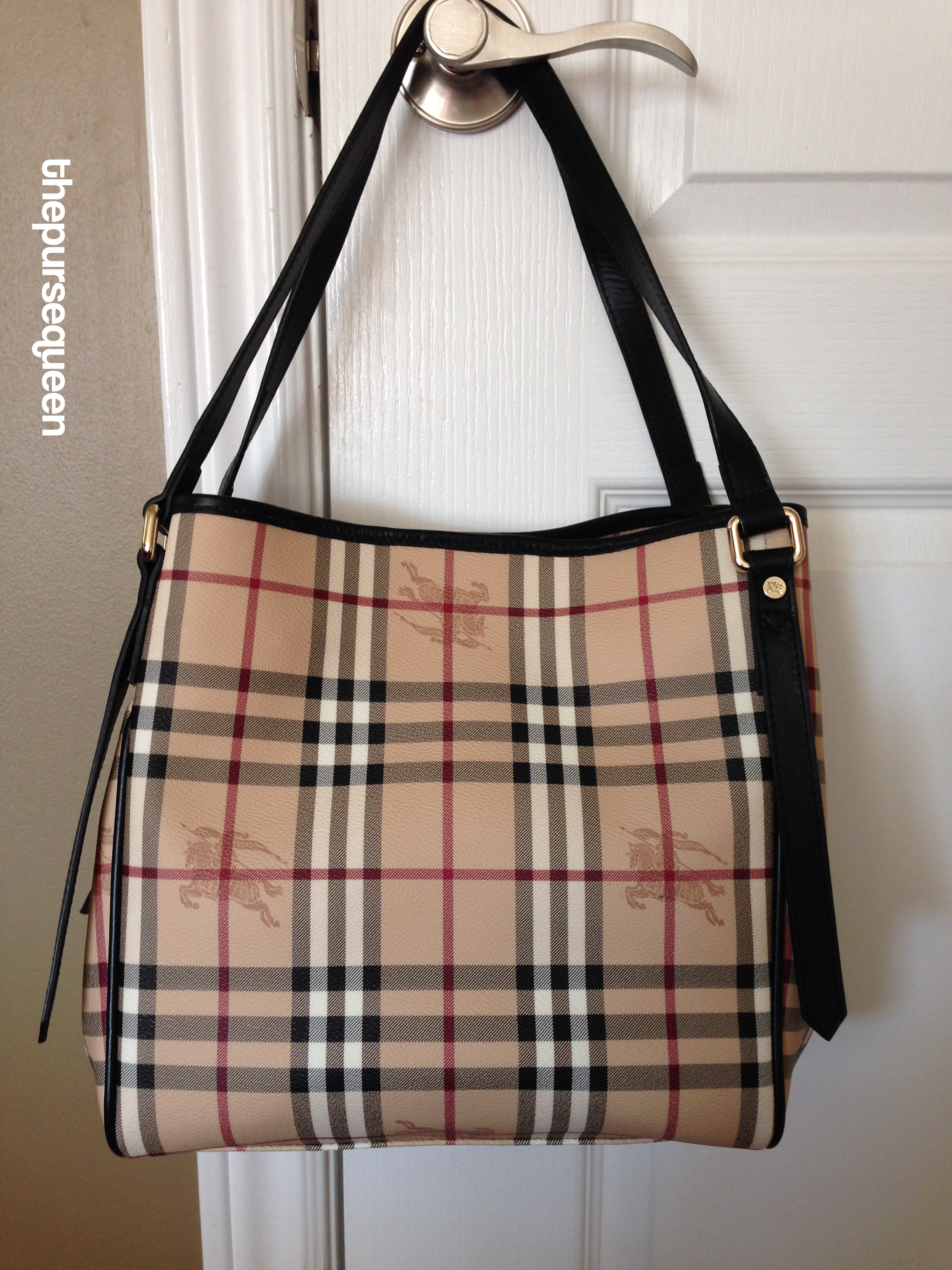 real burberry purse