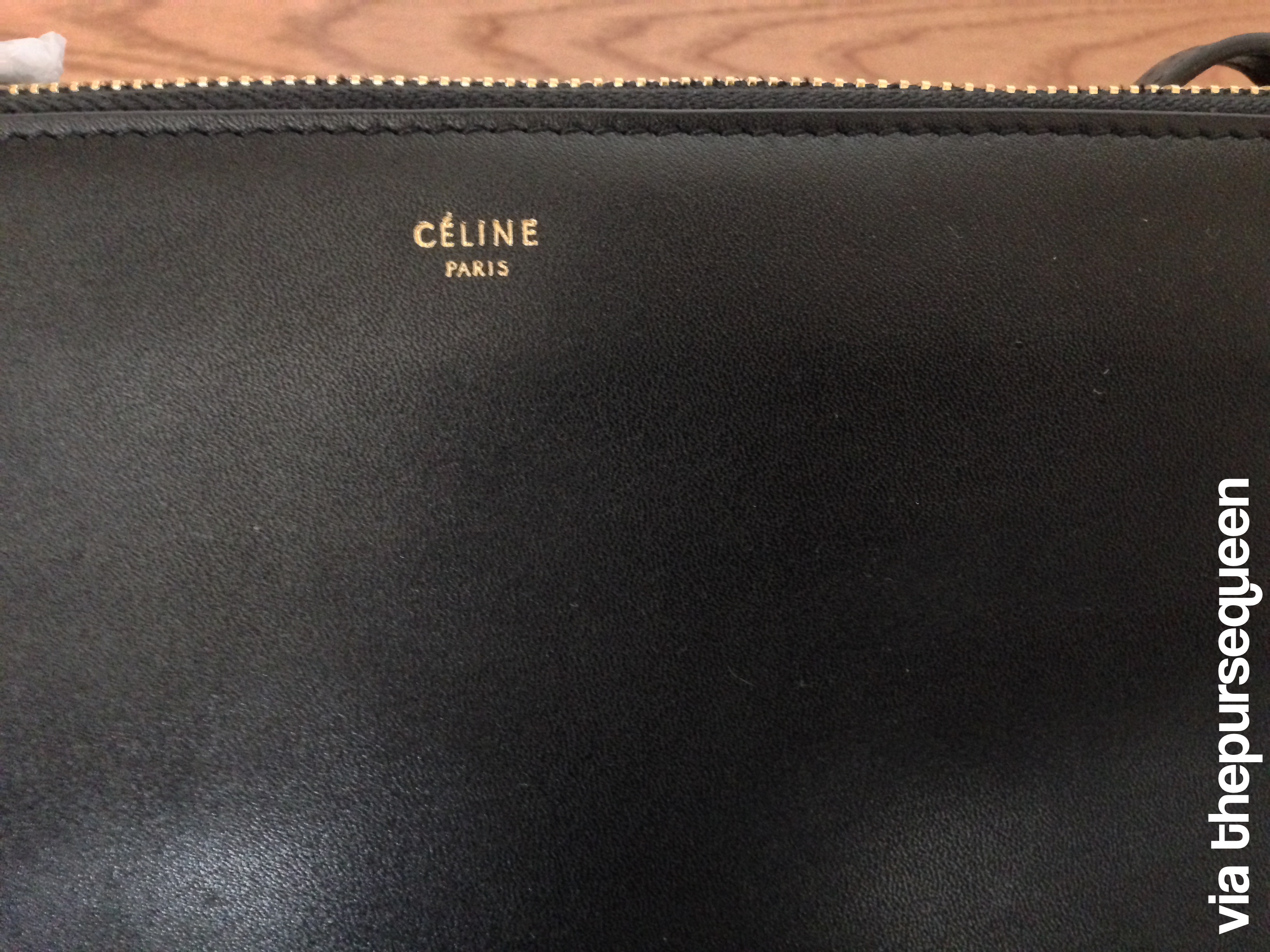celine luggage handbag price - Celine Trio Replica Crossbody in Black Review �C Authentic ...
